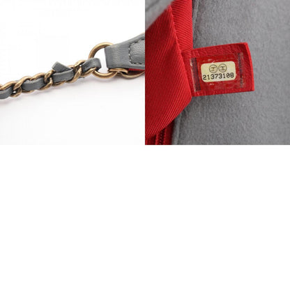 Chanel Canvas Gray Shoulder Bags