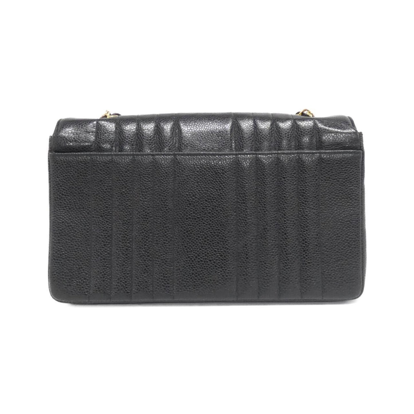 Chanel Calfskin Black Shoulder Bags