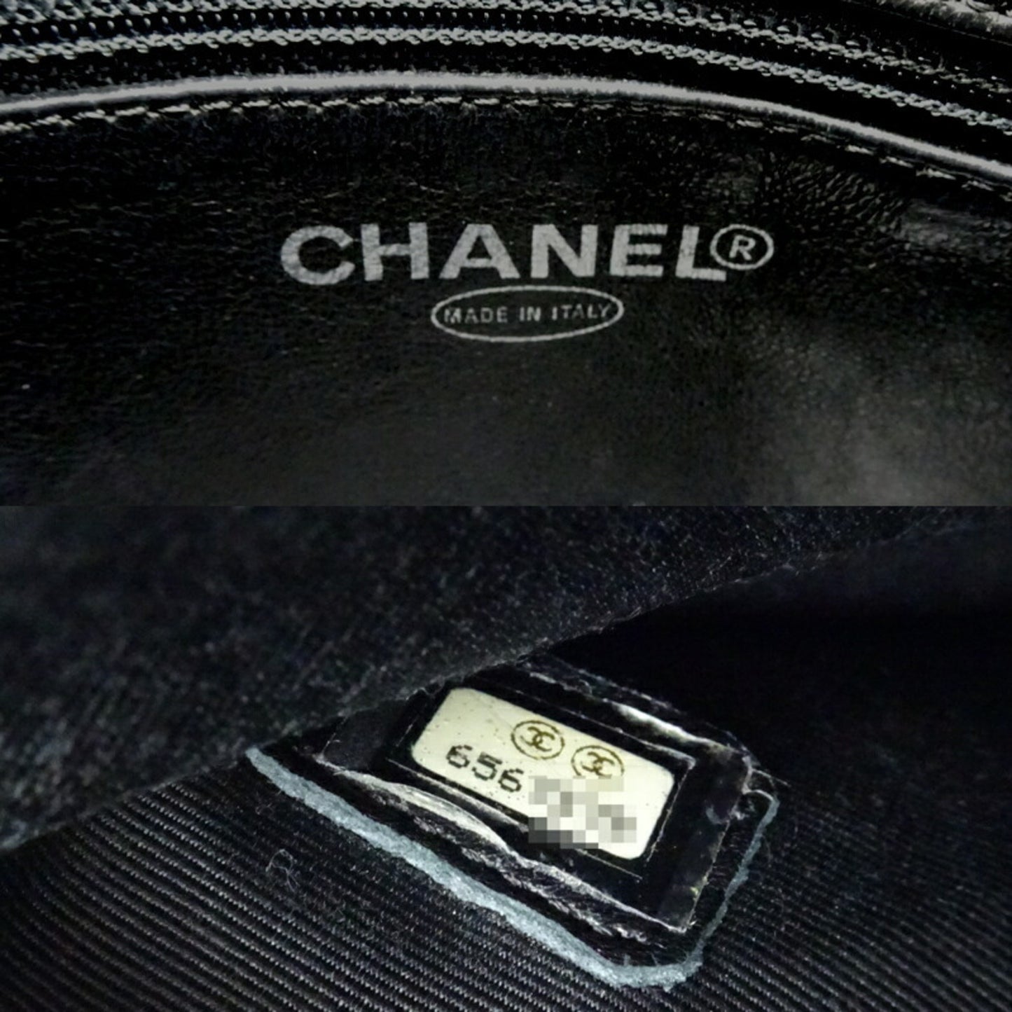 Chanel Calfskin Black Handbags