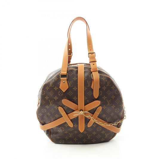 Louis Vuitton Coated Canvas Brown Travel Bags
