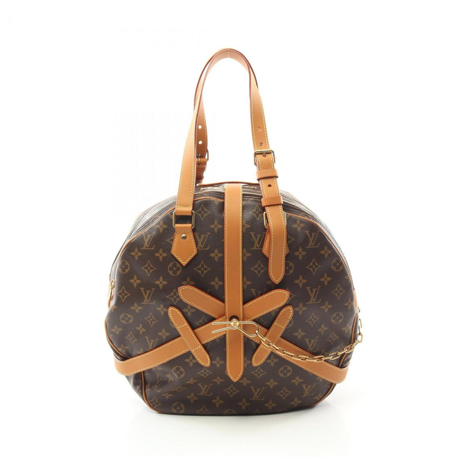 Louis Vuitton Coated Canvas Brown Travel Bags