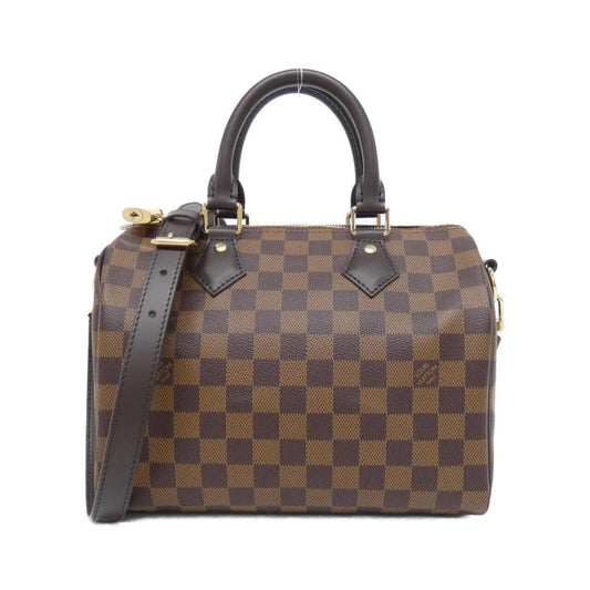 Louis Vuitton Coated Canvas Brown Travel Bags