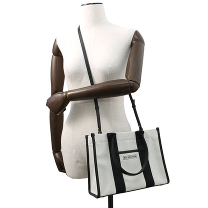 Balenciaga Canvas Black Handbags
