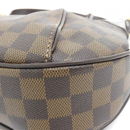 Louis Vuitton Coated Canvas Brown Shoulder Bags