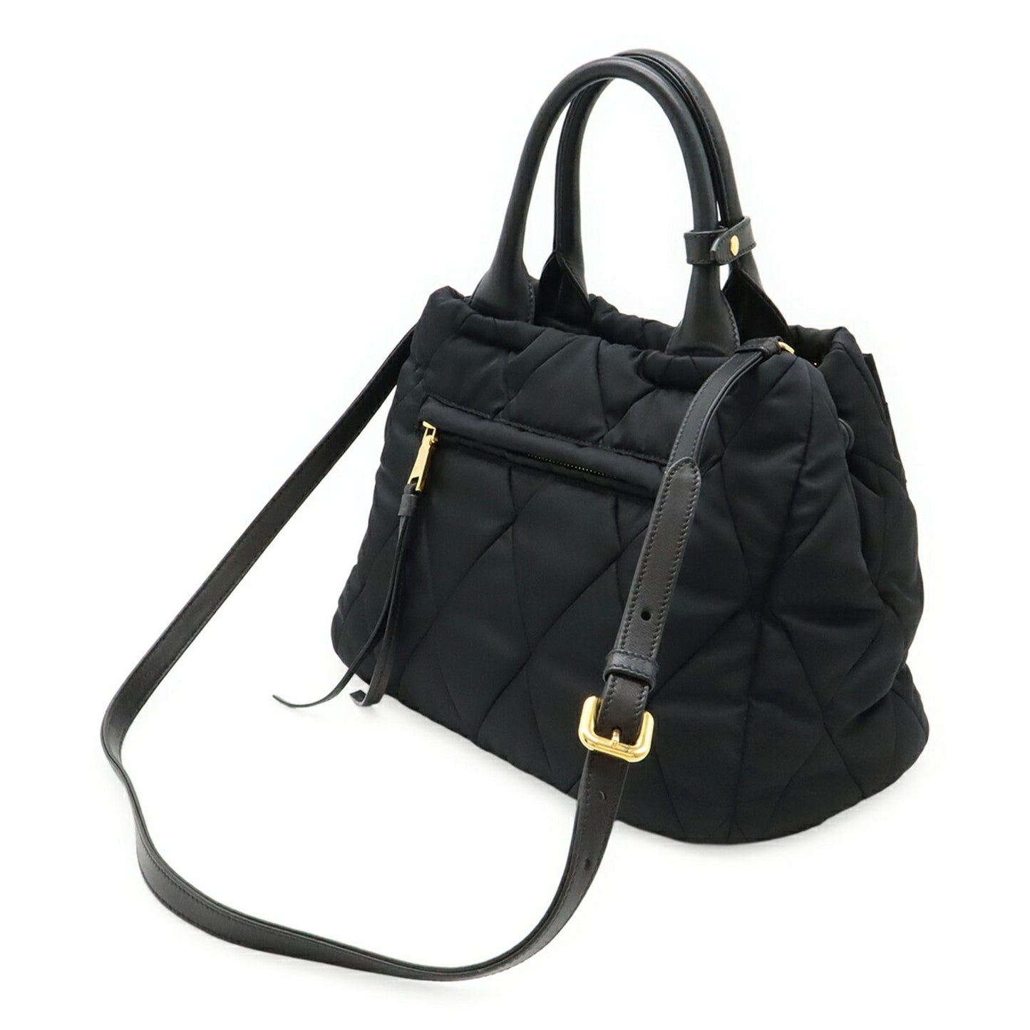 Prada Nylon Black Handbags