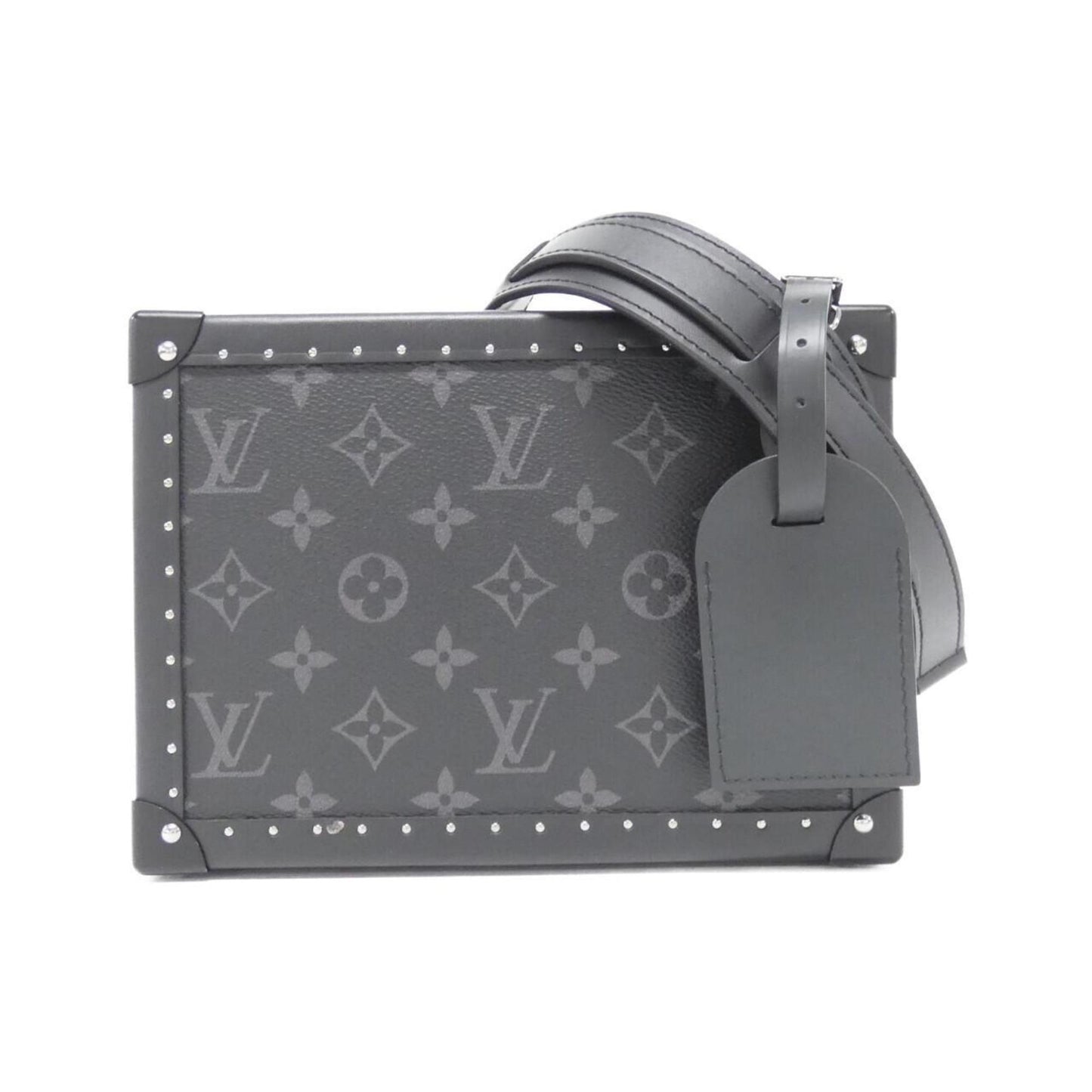 Louis Vuitton Coated Canvas Black Shoulder Bags