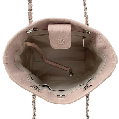 Chanel Calfskin Pink Shoulder Bags