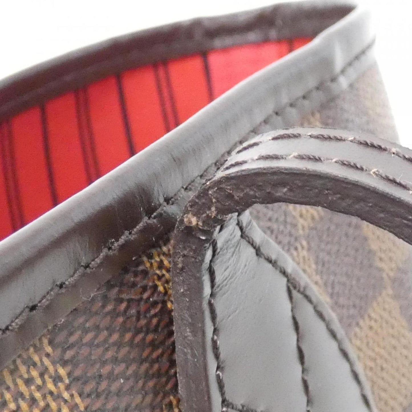 Louis Vuitton Coated Canvas Brown Handbags