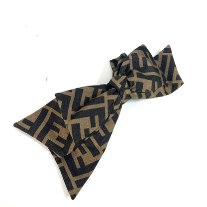 Fendi Silk Brown Bracelets