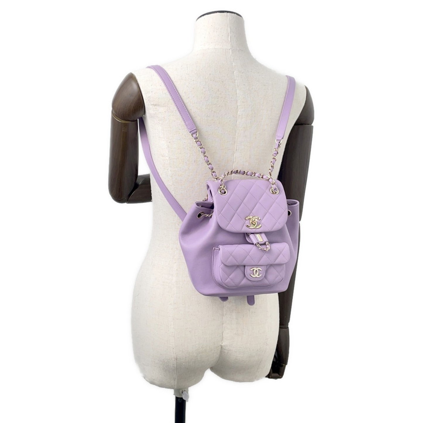 Chanel Others Purple Backpacks