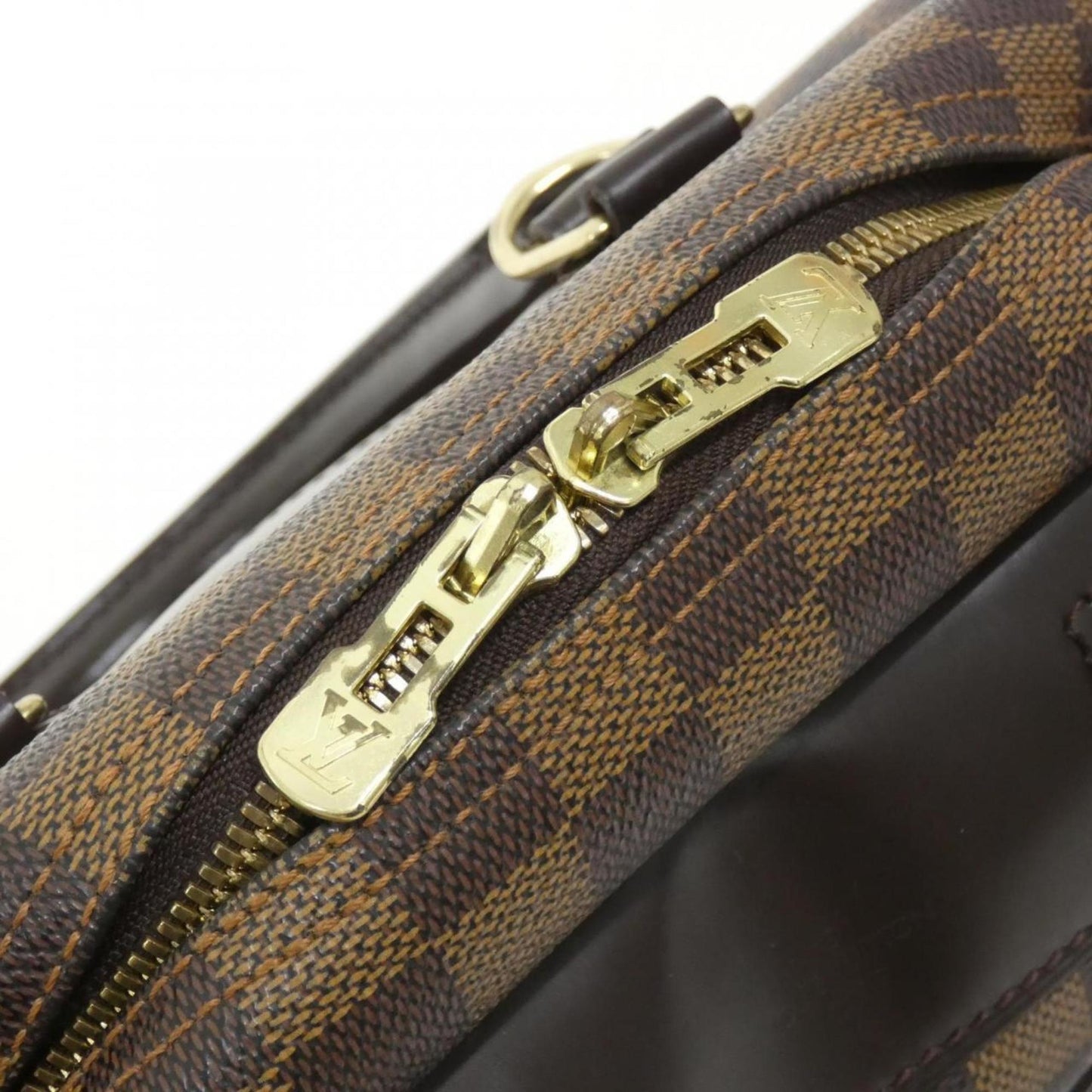Louis Vuitton Coated Canvas Brown Handbags