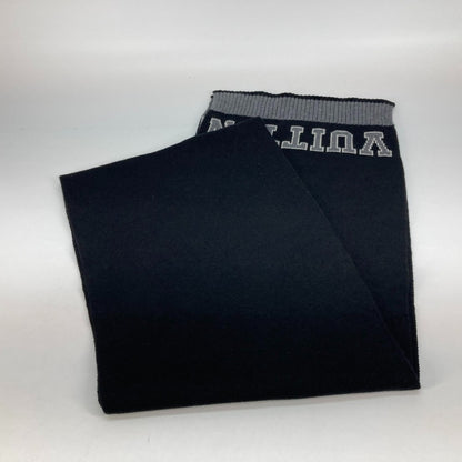 Louis Vuitton Wool Black Scarves