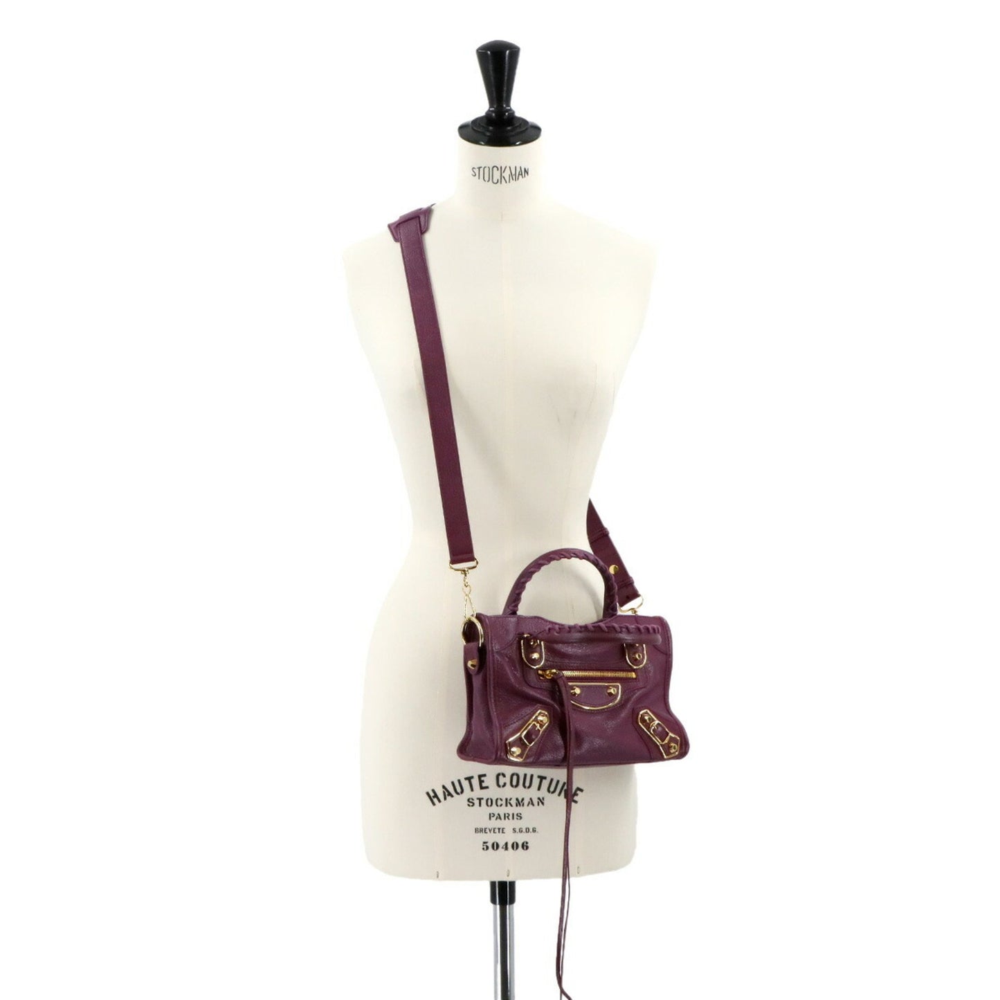 Balenciaga Others Purple Handbags
