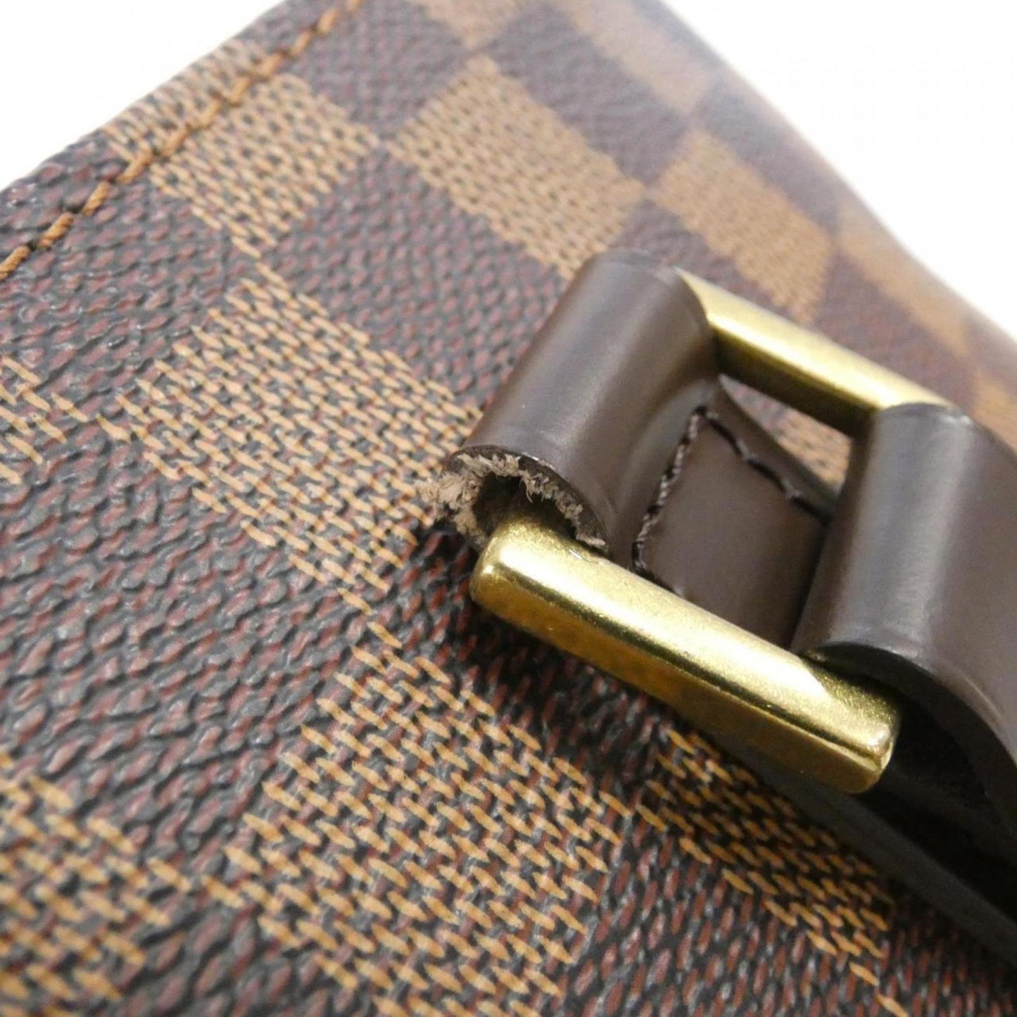 Louis Vuitton Coated Canvas Brown Handbags