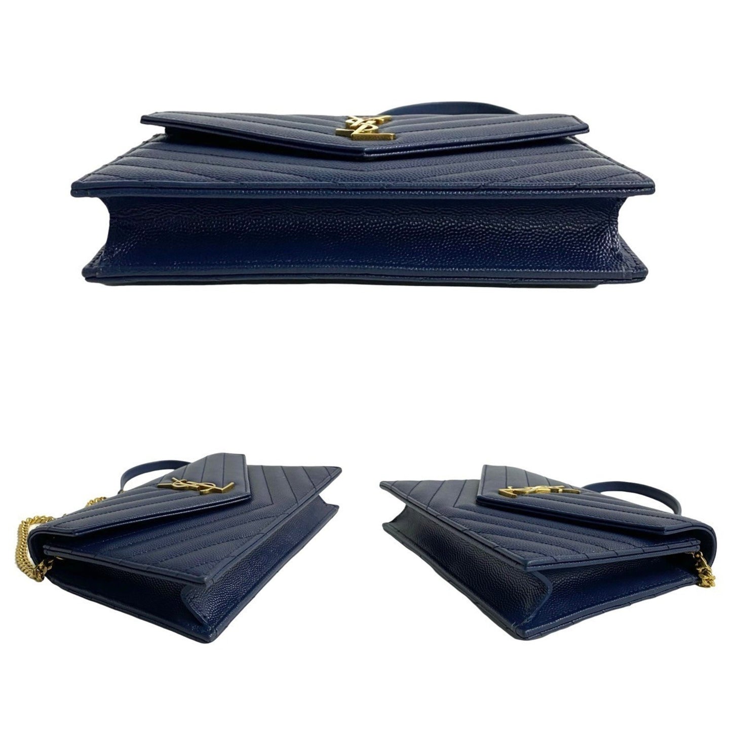 Saint Laurent Others Blue Shoulder Bags
