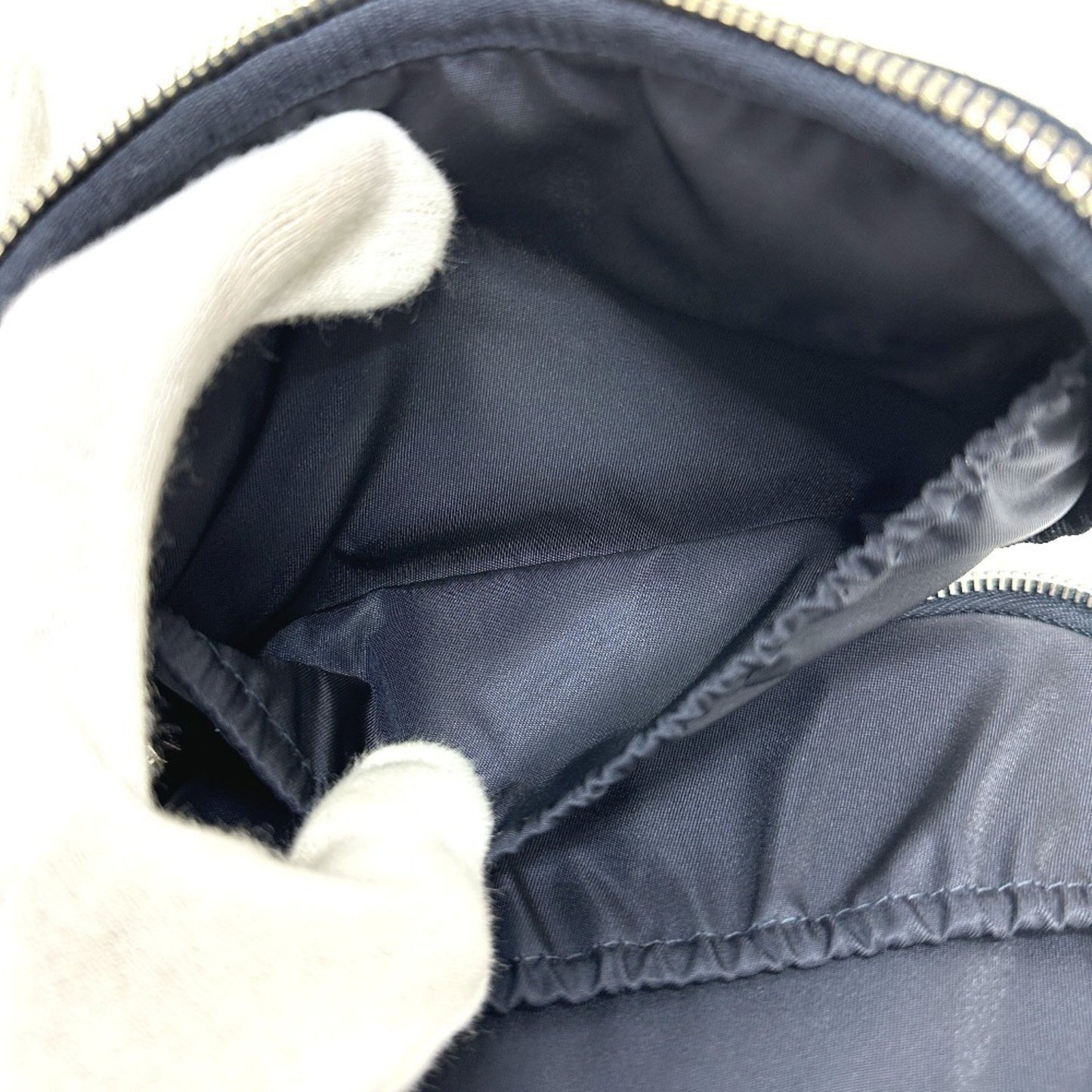 Prada Nylon Blue Handbags
