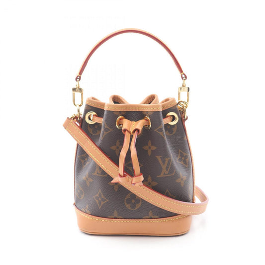 Louis Vuitton Coated Canvas Brown Handbags