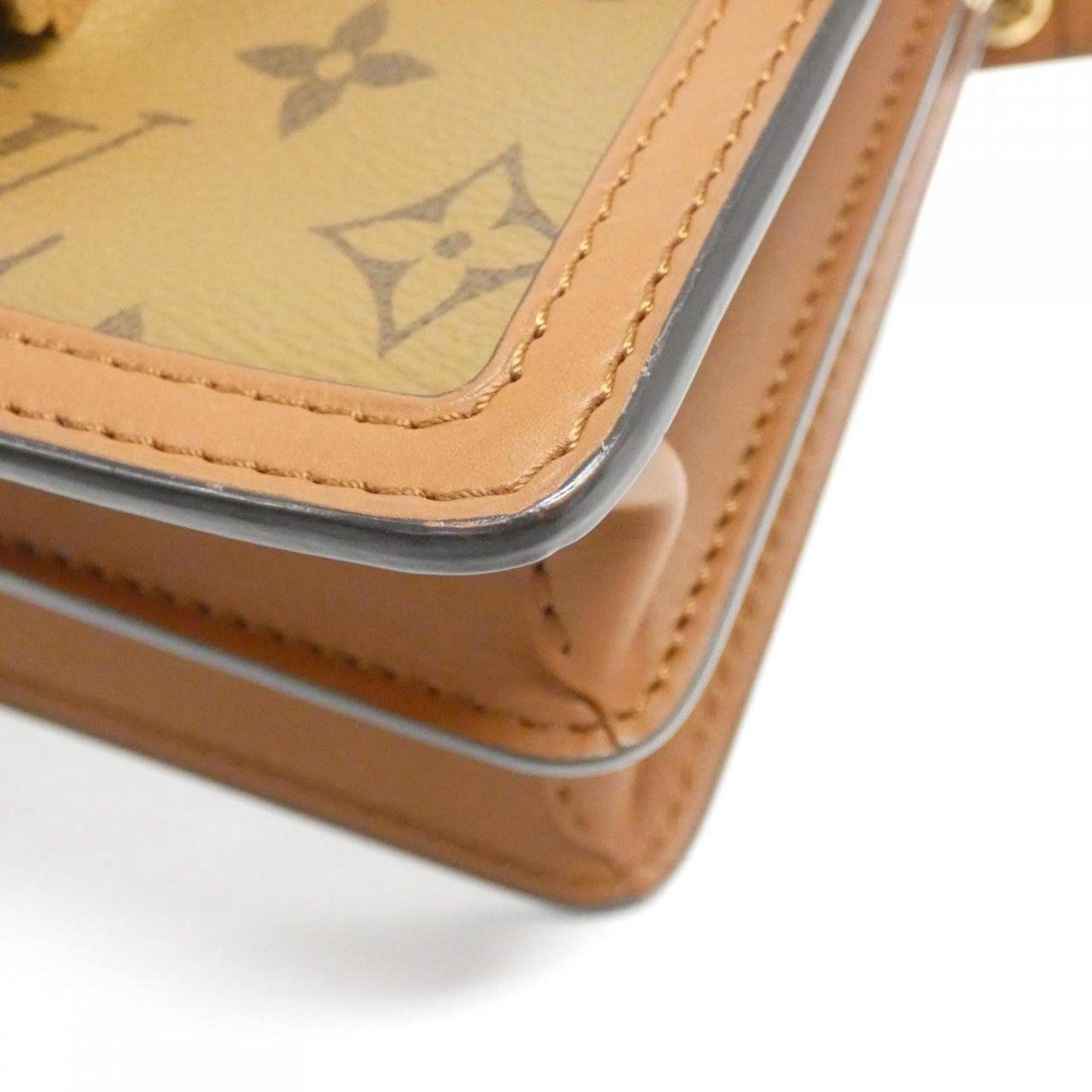 Louis Vuitton Coated Canvas Brown Shoulder Bags