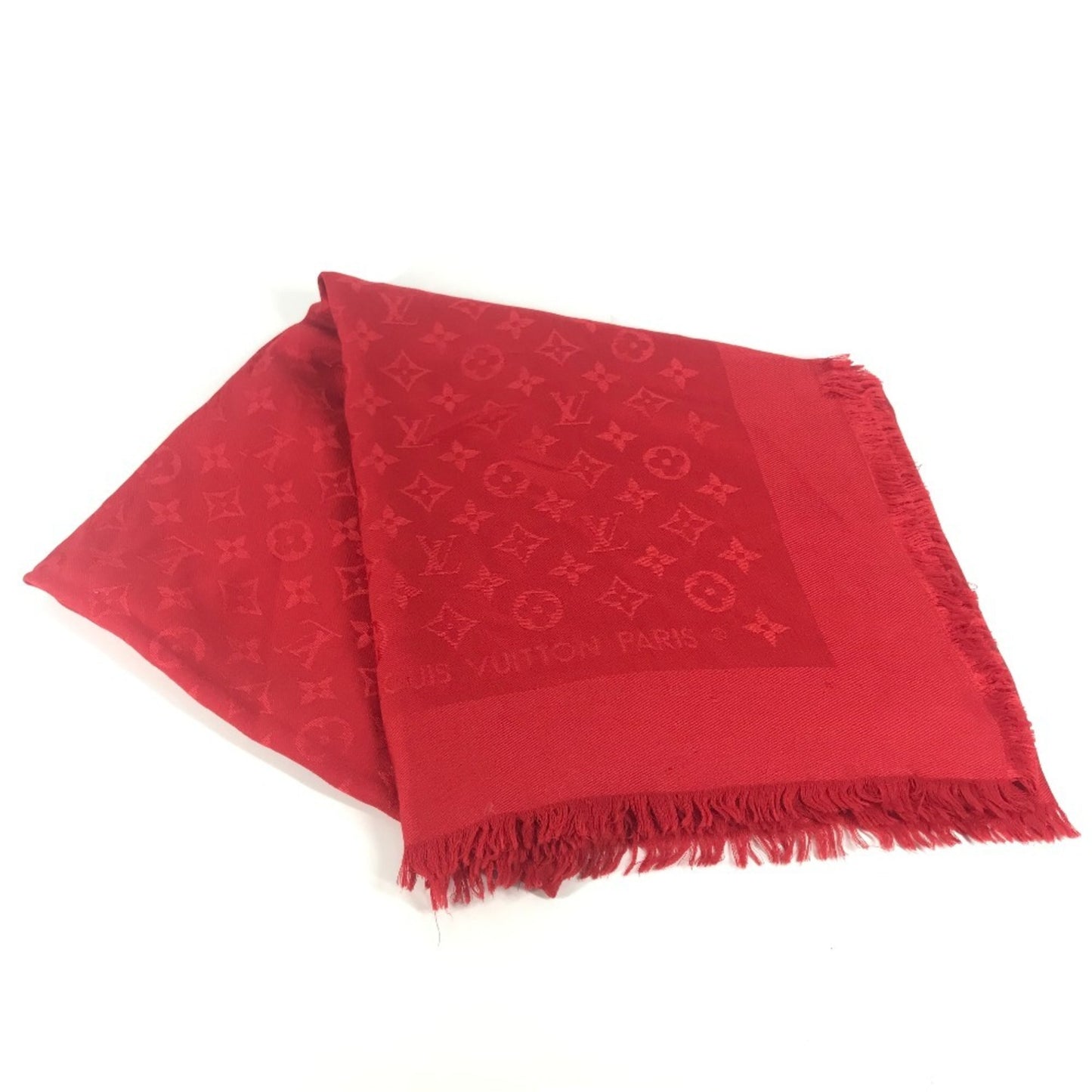 Louis Vuitton Silk Red Scarves