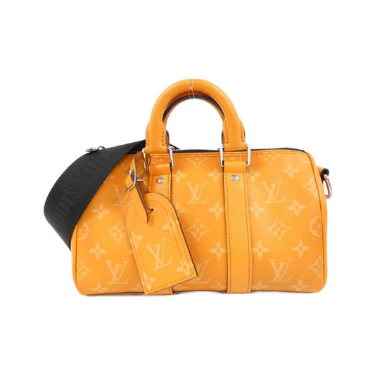 Louis Vuitton Coated Canvas Orange Travel Bags