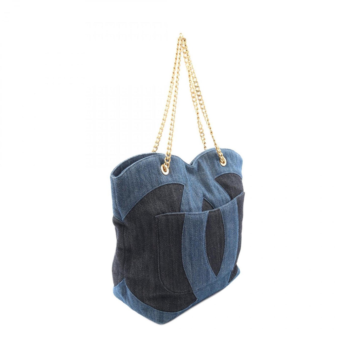 Chanel Denim Blue Tote Bags