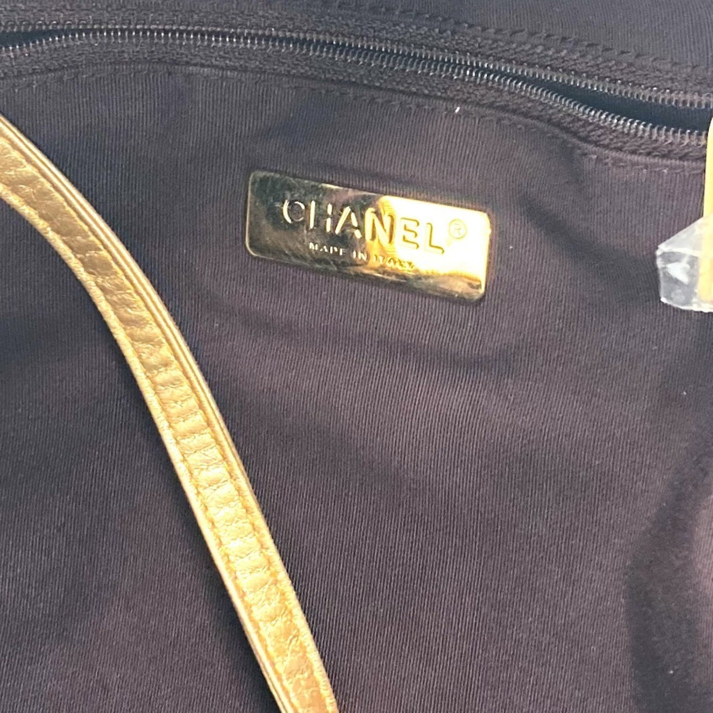 Chanel Canvas Gold Backpacks