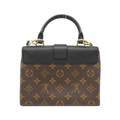 Louis Vuitton Coated Canvas Black Handbags