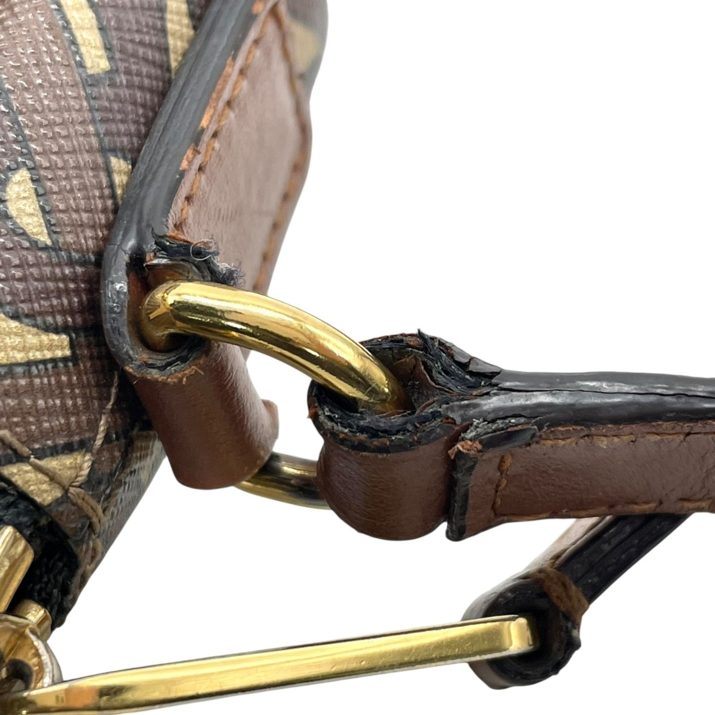 Burberry Pvc Brown Shoulder Bags