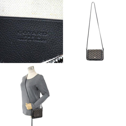 Goyard Coated Canvas Black Shoulder Bags
