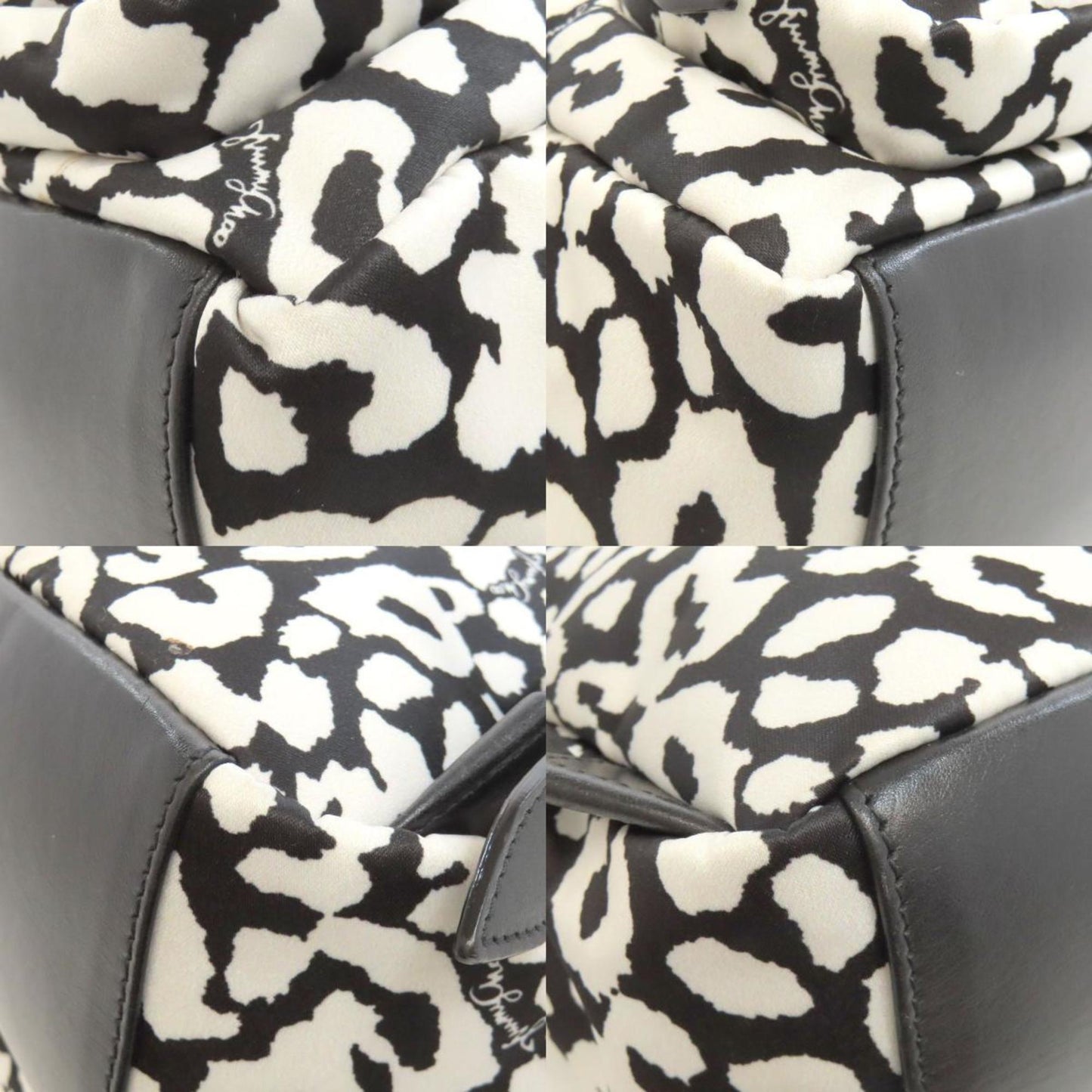 Jimmy Choo Nylon Black Backpacks