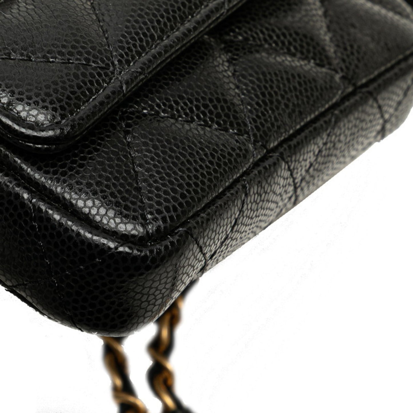 Chanel Calfskin Black Crossbody Bags