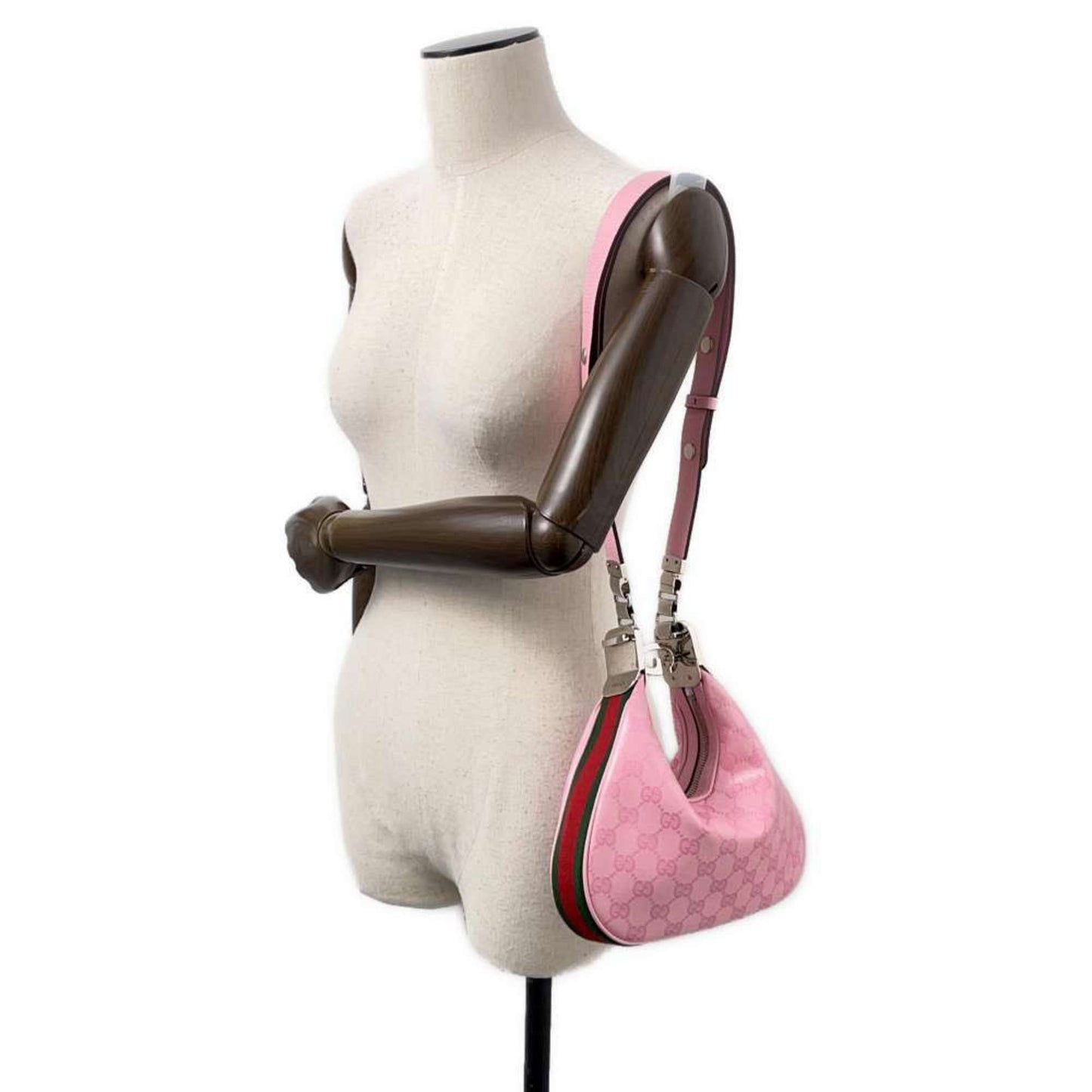 Gucci Pvc Pink Shoulder Bags