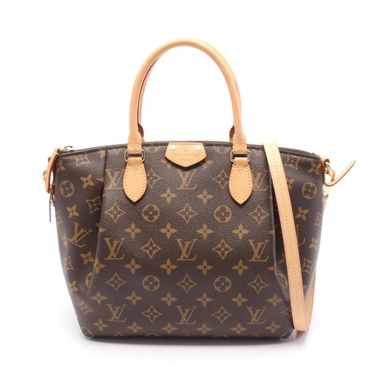 Louis Vuitton Coated Canvas Brown Handbags