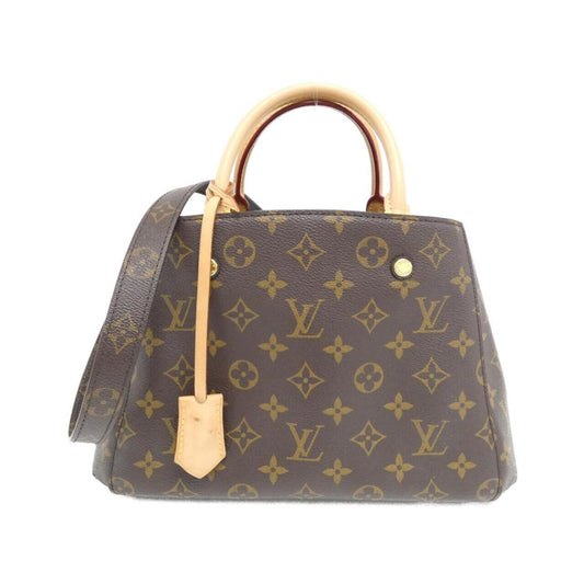 Louis Vuitton Coated Canvas Brown Handbags
