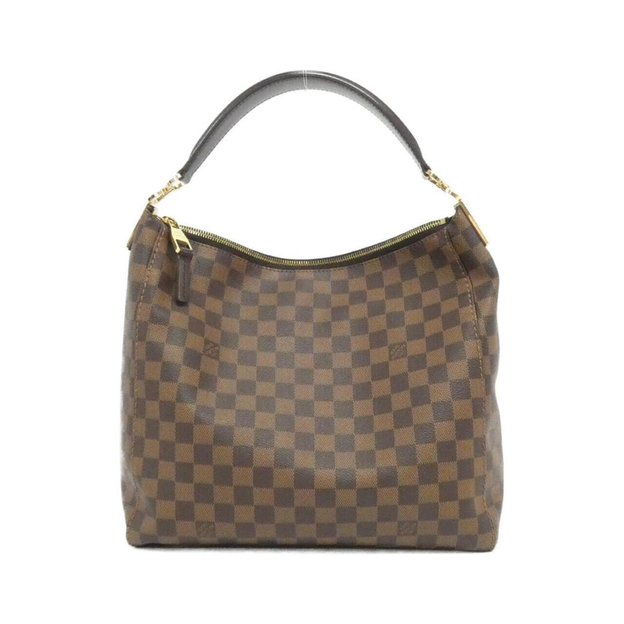 Louis Vuitton Coated Canvas Brown Shoulder Bags