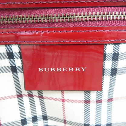 Burberry Patent Red Tote Bags