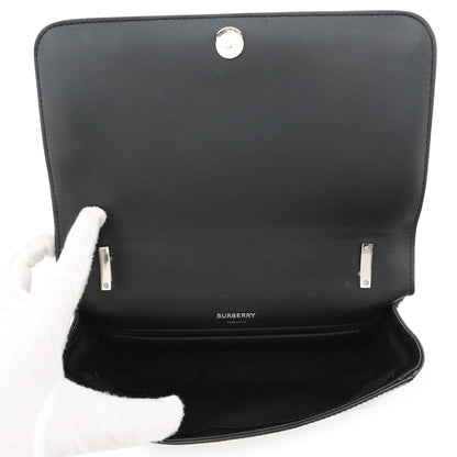 Burberry Patent Black Shoulder Bags