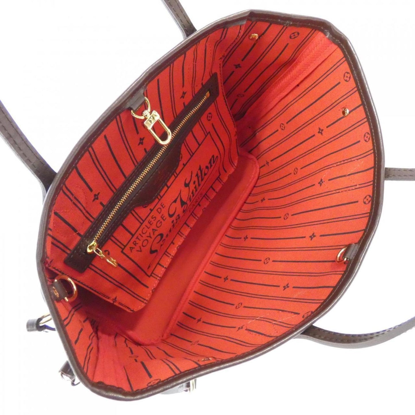 Louis Vuitton Coated Canvas Brown Handbags