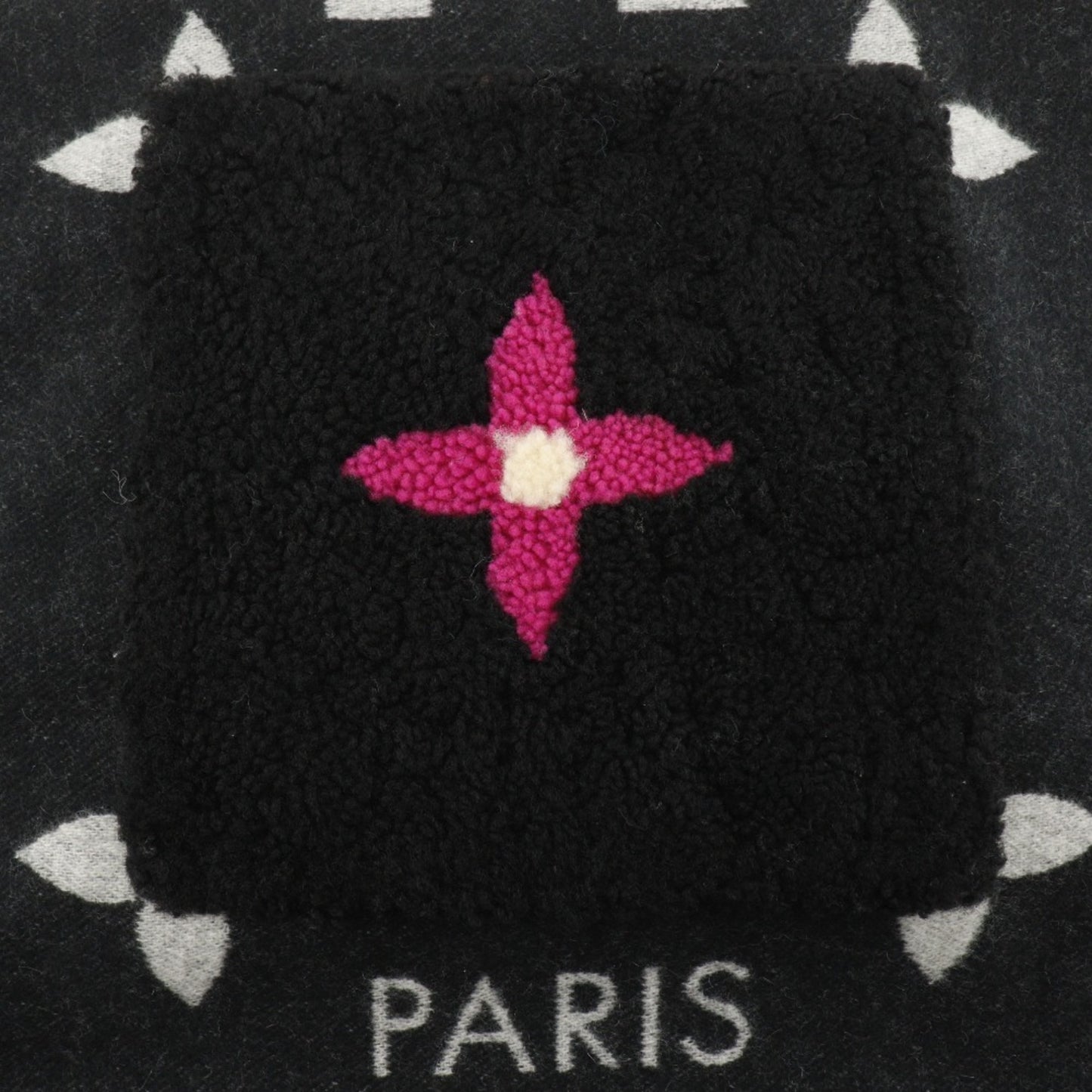 Louis Vuitton Cashmere Black Scarves