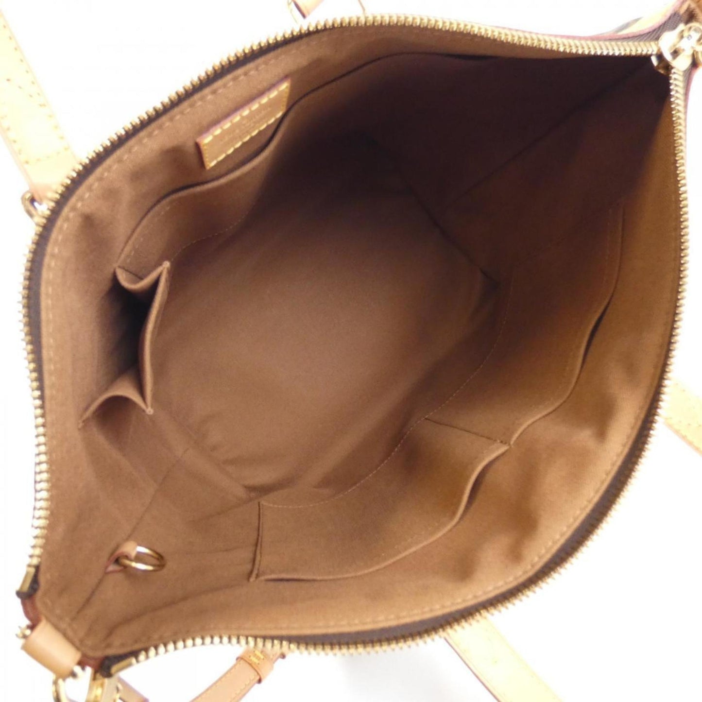 Louis Vuitton Coated Canvas Brown Handbags