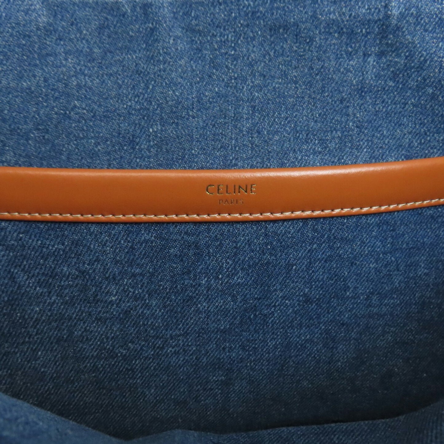 Celine Denim Blue Tote Bags