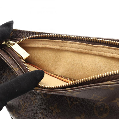 Louis Vuitton Coated Canvas Brown Shoulder Bags