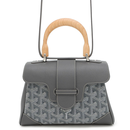 Goyard Pvc Gray Handbags