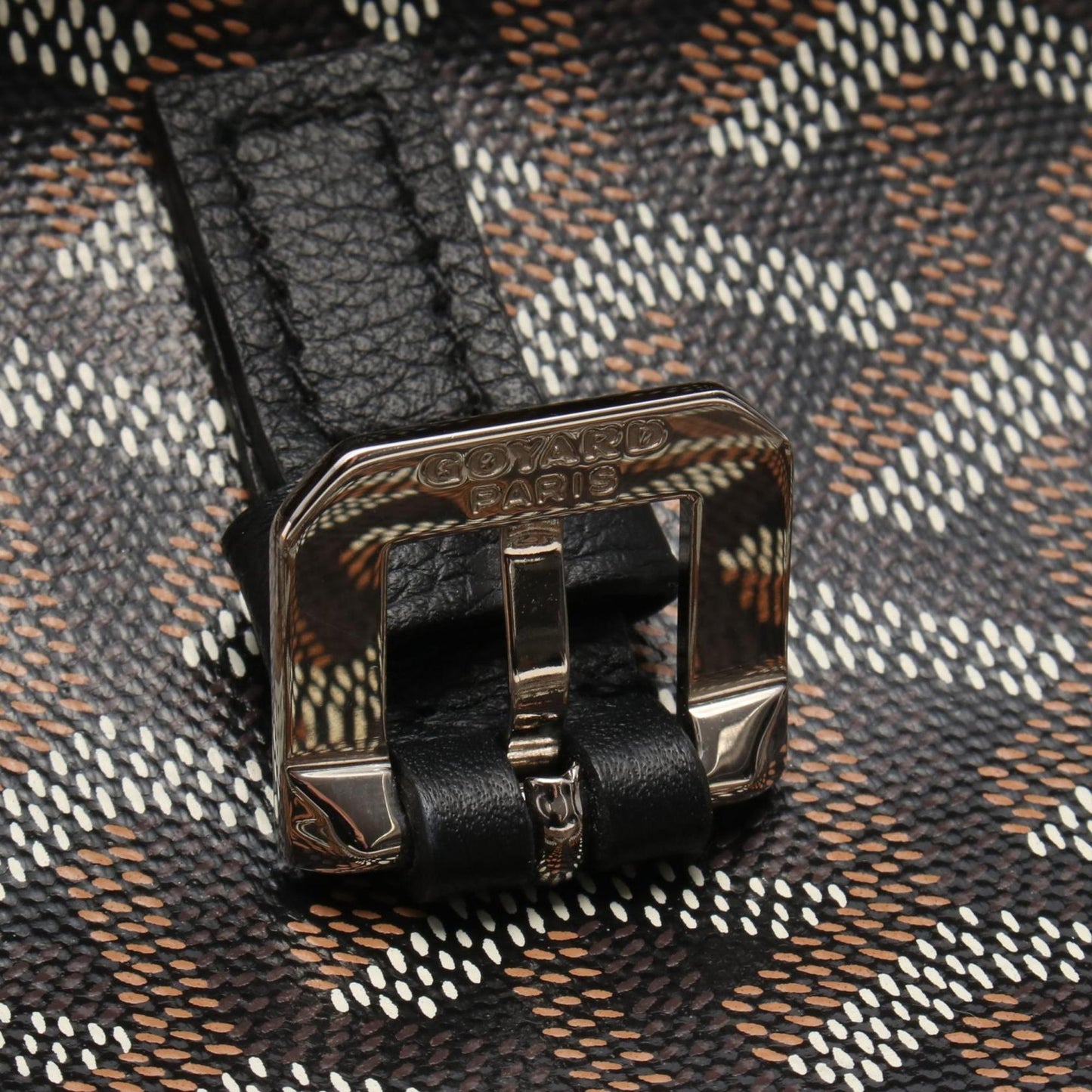 Goyard Coated Canvas Black Shoulder Bags