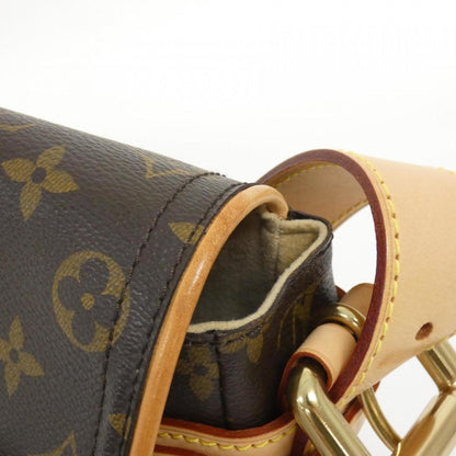 Louis Vuitton Coated Canvas Brown Shoulder Bags