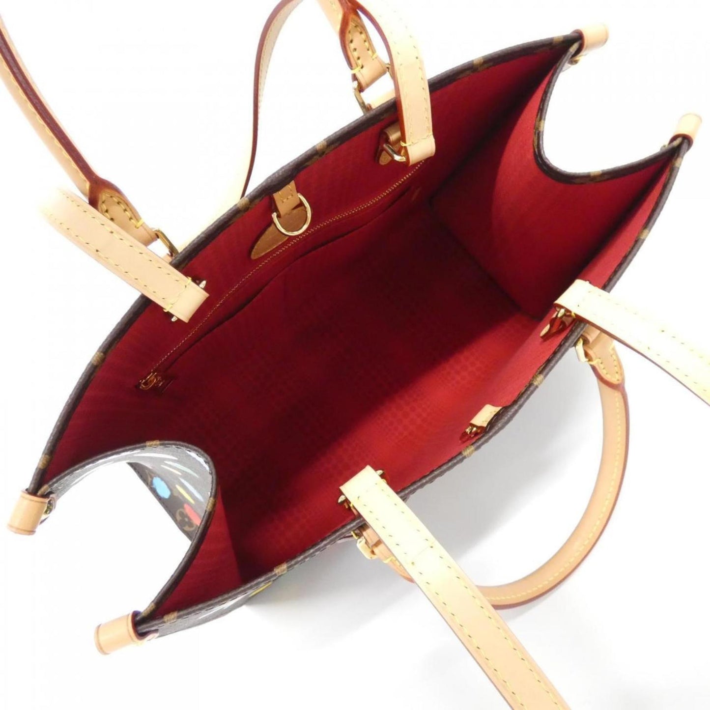 Louis Vuitton Coated Canvas Brown Handbags