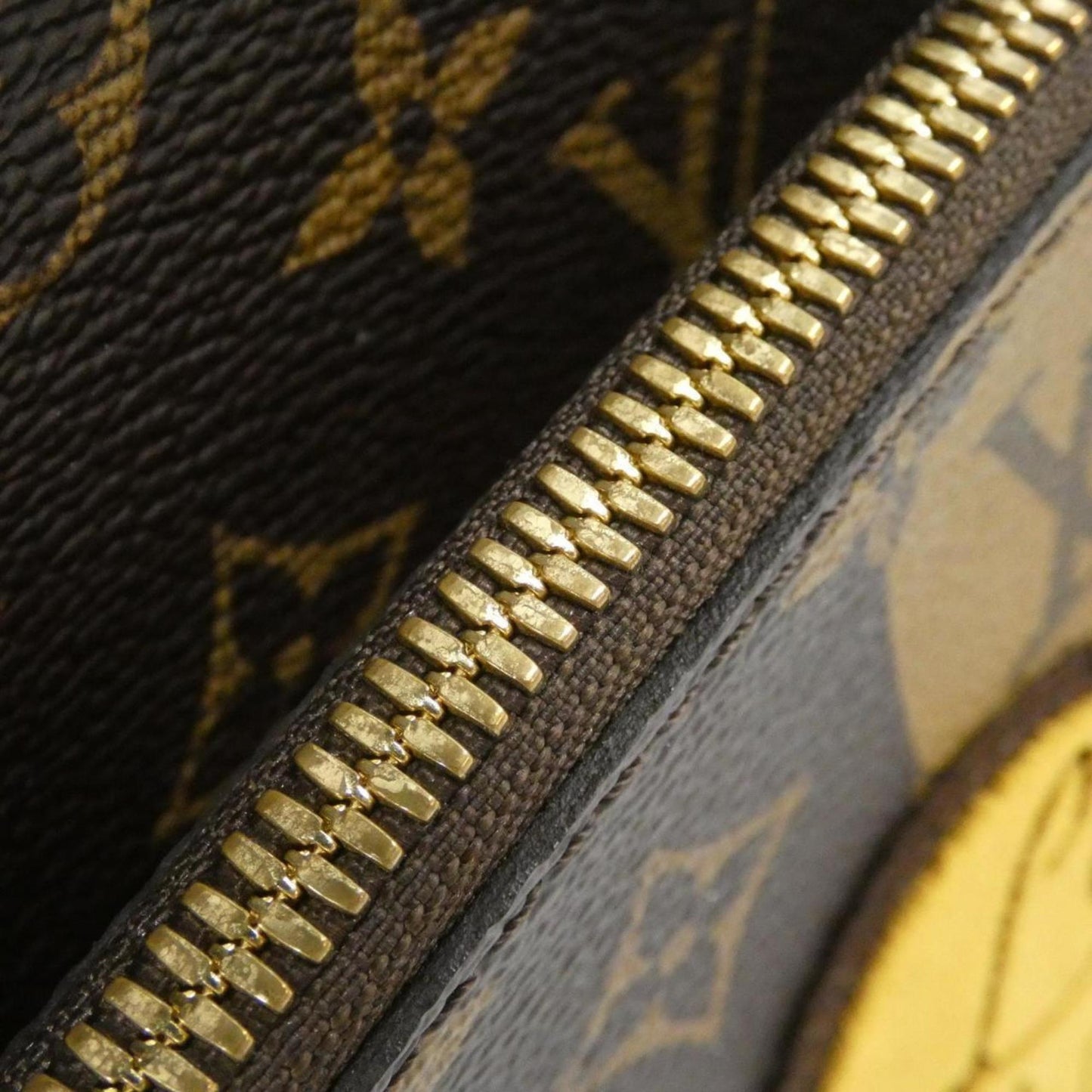 Louis Vuitton Coated Canvas Brown Shoulder Bags