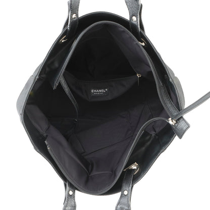 Chanel Canvas Black Tote Bags