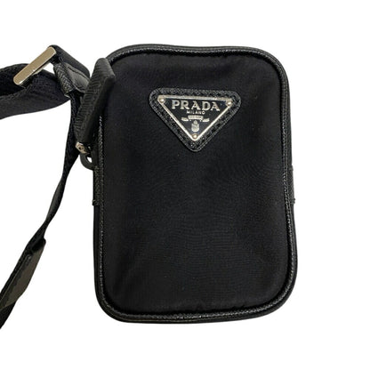 Prada Nylon Black Shoulder Bags