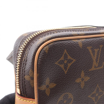 Louis Vuitton Coated Canvas Brown Shoulder Bags